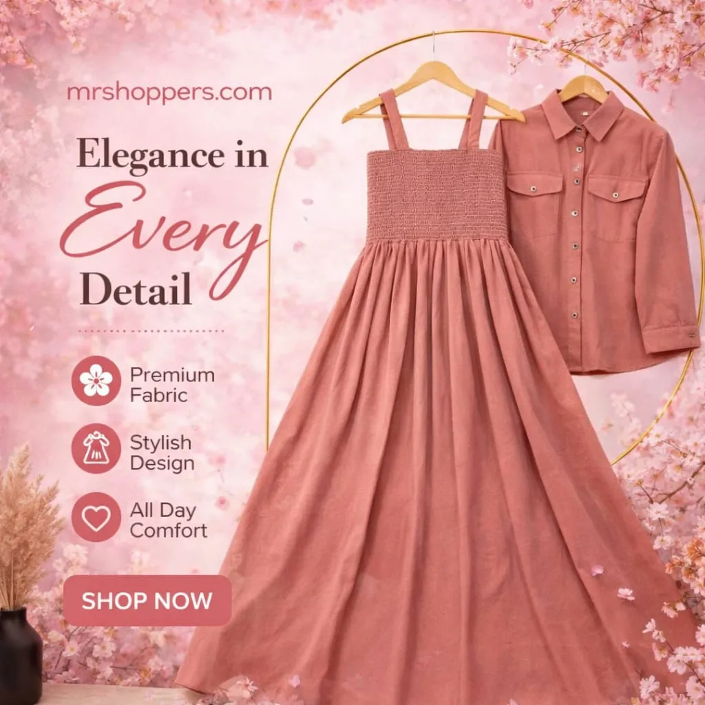 Rose Blush Elegance Dress