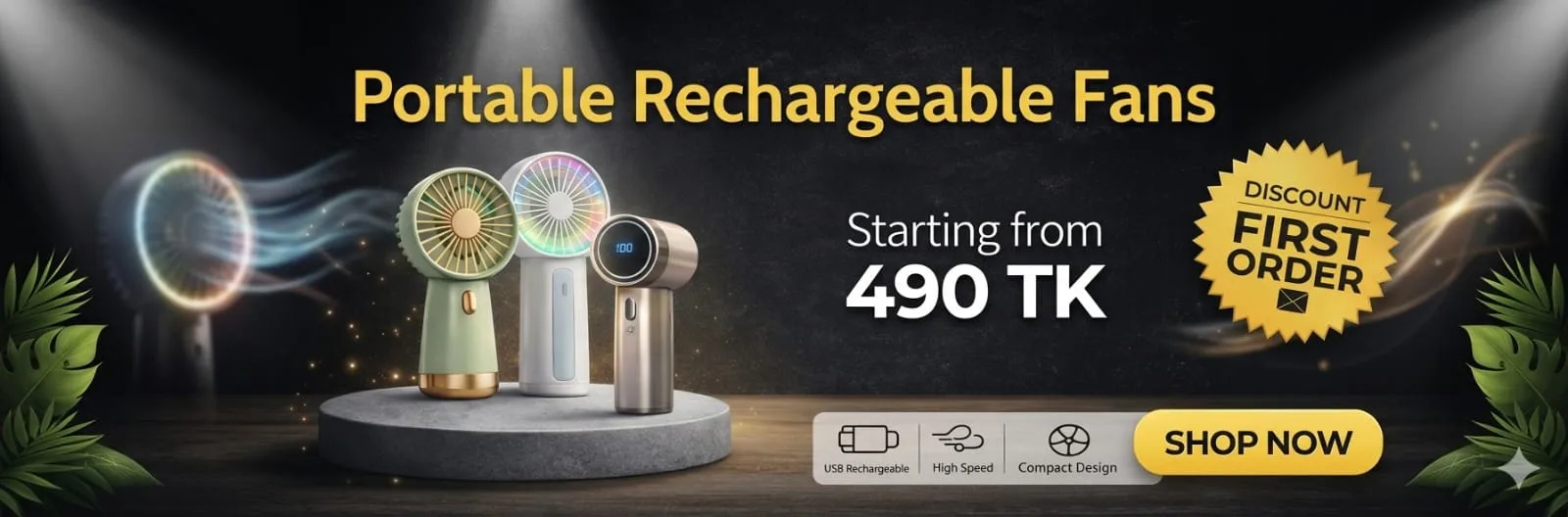 Rechargeable Fans